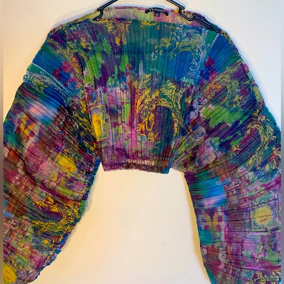 Multicolor Crop Top - Picture 1 of 3